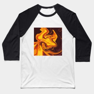 fire abstract Baseball T-Shirt